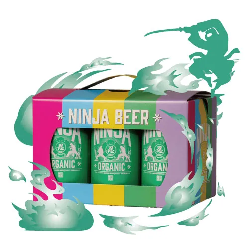 NINJA ORGANIC 350ml 缶 6本セット