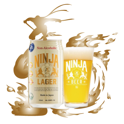 NINJA BEER Non-Alcoholシリーズ